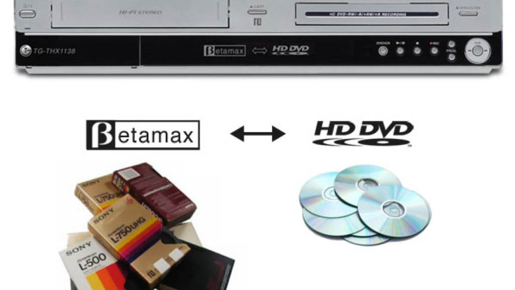 Picture of: Betamax to HD-DVD Converter