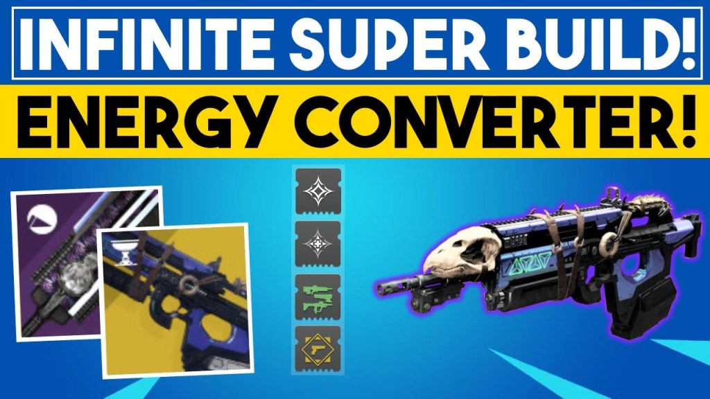 Picture of: Destiny  – Ultimate Super Build! ENERGY CONVERTER MOD IS INSANE! Season of  the Arrivals Mod
